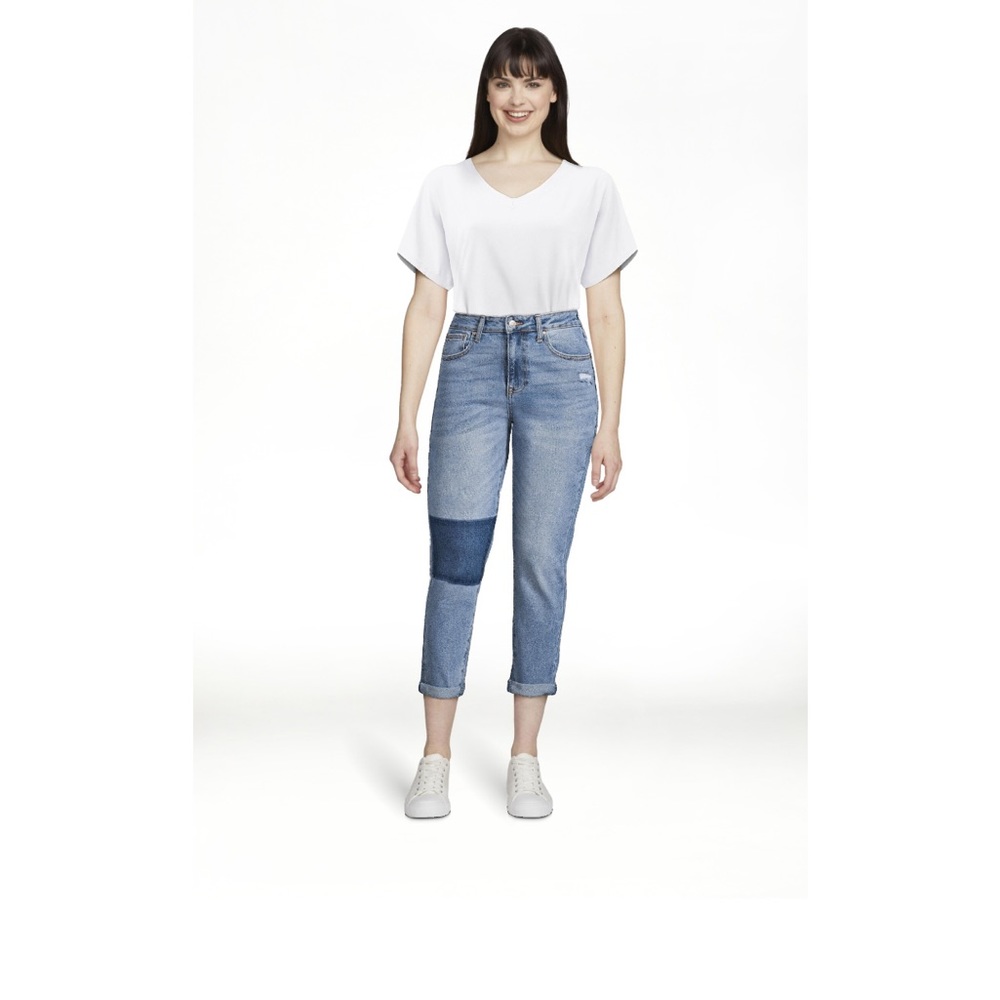 NOBO medium wash denim jeans- size 3 (juniors)